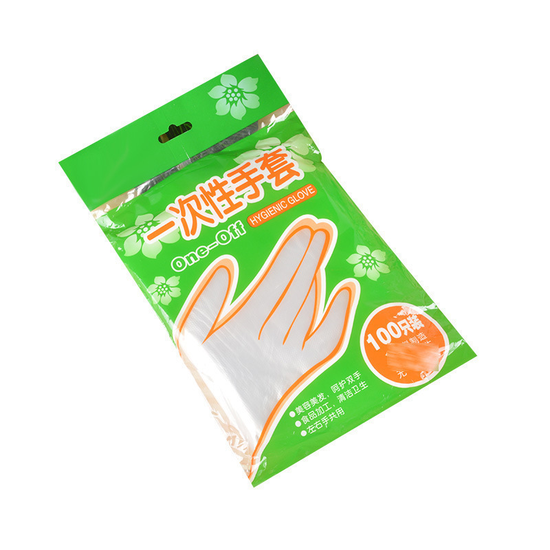 使い捨て手袋食品級出前厚手peキッチンザリガニ美容フィルム子供透明飲食家庭用|undefined