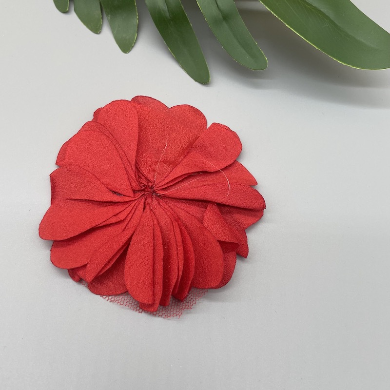 雪纺珍珠花婚纱裙子花边衣领装饰花边9公分DIY辅料