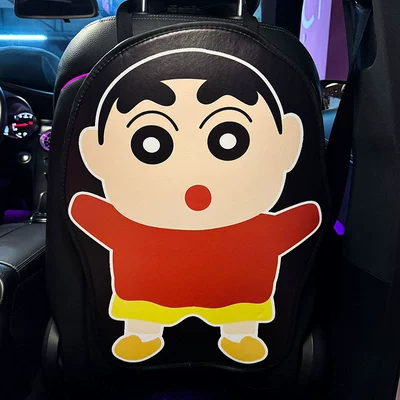 Cartoon Shin-Chan Anti-Kick Pad Universal Rear Seat Backrest Anti-Dirt Protective Pad Car Rear Seat Protection Pad Anti-Wear Pad (Chair back anti-kick pad) - cartoon-shin-chan-anti-kick-mat-1-piece