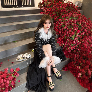 ��ʽ����ǧ���L������Ů2026�����¿�߶���ëƴ�Ӵֻ��������_��