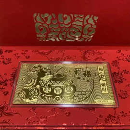 工厂承接定制24K纯金金钞金币纪念币   公司企业礼品定制生产加工