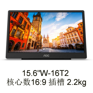 "Monitor ⑴16t2 15.6 "W Inch 	 Ah-Ips Negotiable and Invoiceable"