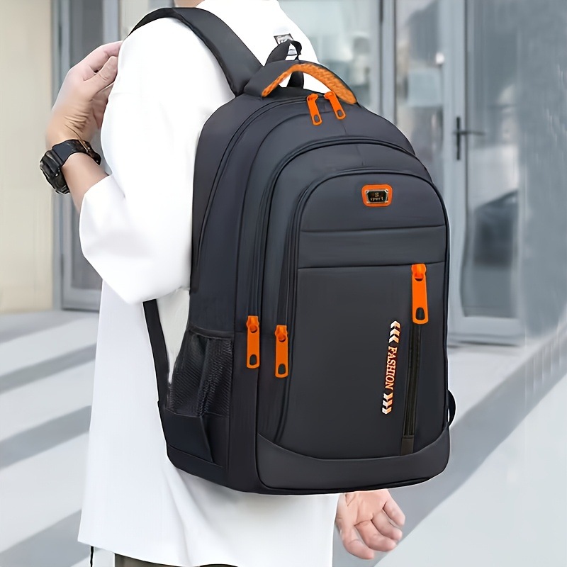 Cross-Border Large-Capacity Backpack, Trendy Multi-Functional Business Computer Backpack for Men and Women, College Students, Junior High School Students, Leisure Travel Backpack