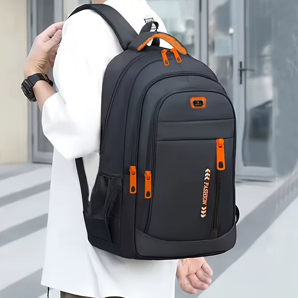 Cross-Border Large-Capacity Backpack, Trendy Multi-Functional Business Computer Backpack for Men and Women, College Students, Junior High School Students, Leisure Travel Backpack