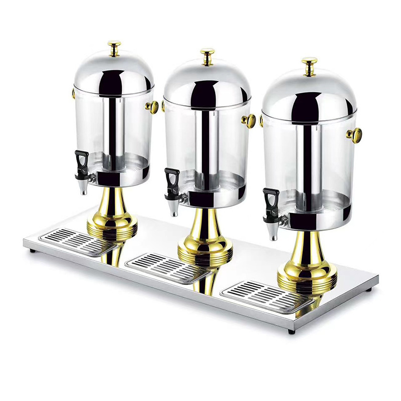 商用ステンレスジュース鼎ビール機バイキング冷温機飲料ミルクティージュース缶分配器8l|undefined