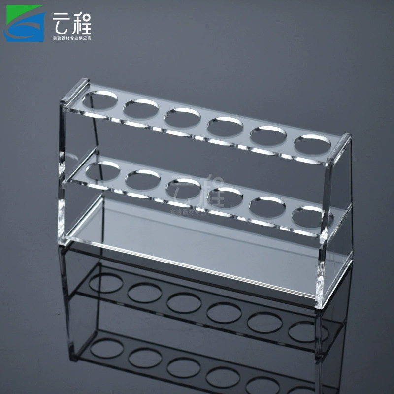 Акриловая колориметричная трубка держатель 10/25/50/100ml плексигласовая трубка держатель 6 отверстий 12 одиночных отверстий/