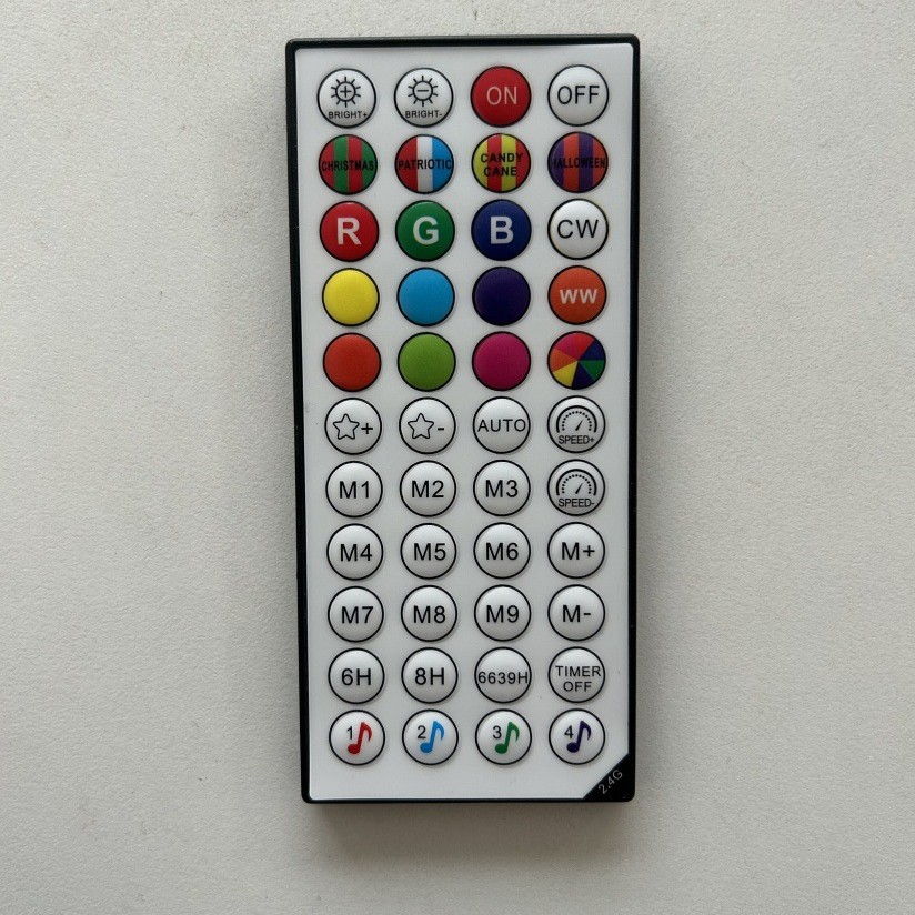 Lámpara de color RGB, cadena de luz que cambia de color, impermeable, decoración de patio al aire libre, luz de cortina, luz de red, estilo explosivo, luz de color al por mayor de Amazon