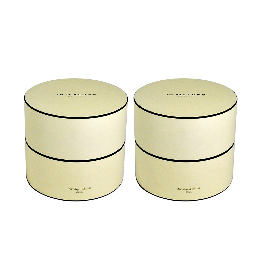 Latas de papel de boca plana, latas de papel de perfume, embalaje de papel, cosméticos de aroma, latas de papel de tapa plana, embalaje de caja de regalo cilíndrica
