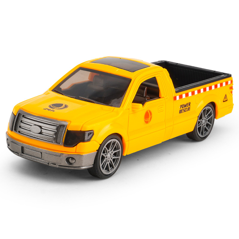 Juguete de doble puerta de simulación para niños modelo de coche inercial coche de luz y sonido coche de policía de bomberos juguetes para niños