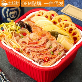 自热火锅;火锅调味料;猪肉类