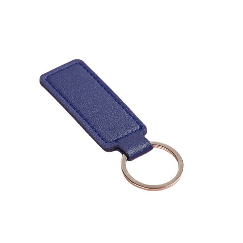 PU leather car keychain creative personalized key bag hook PU for men and women DIY key ring small gift batch