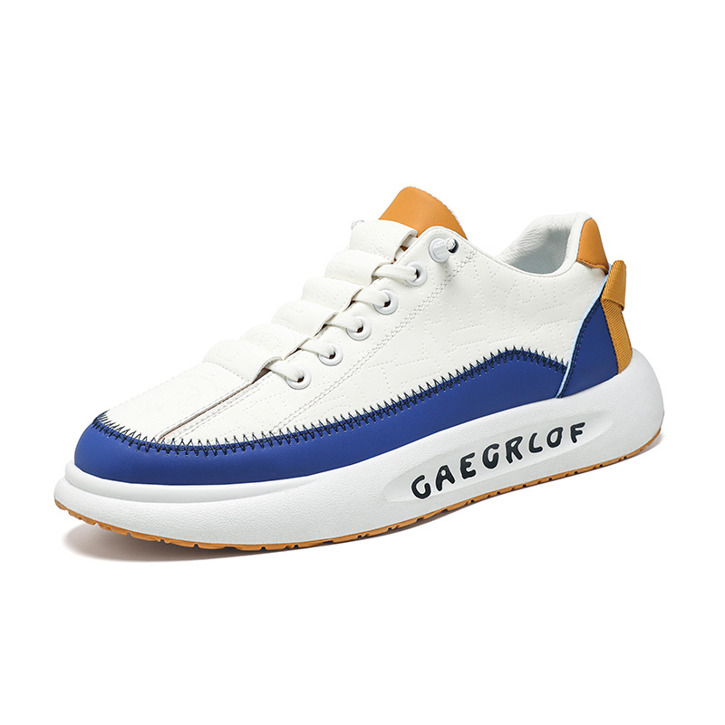 zapatos de hombre de invierno para correr zapatos casuales de cuero antideslizantes impermeables zapatos deportivos para trabajar image 6