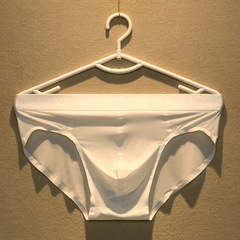 男士外貿內褲 冰絲三角褲男生無/痕夏季冰感薄透氣性感底褲衩褲頭