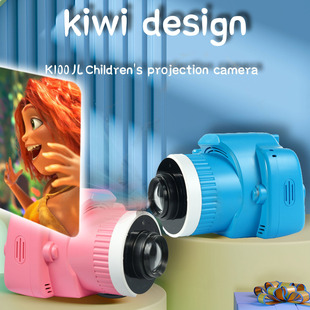Cross-border new children's digital camera can project high-definition mini children's projection camera puzzle shoot