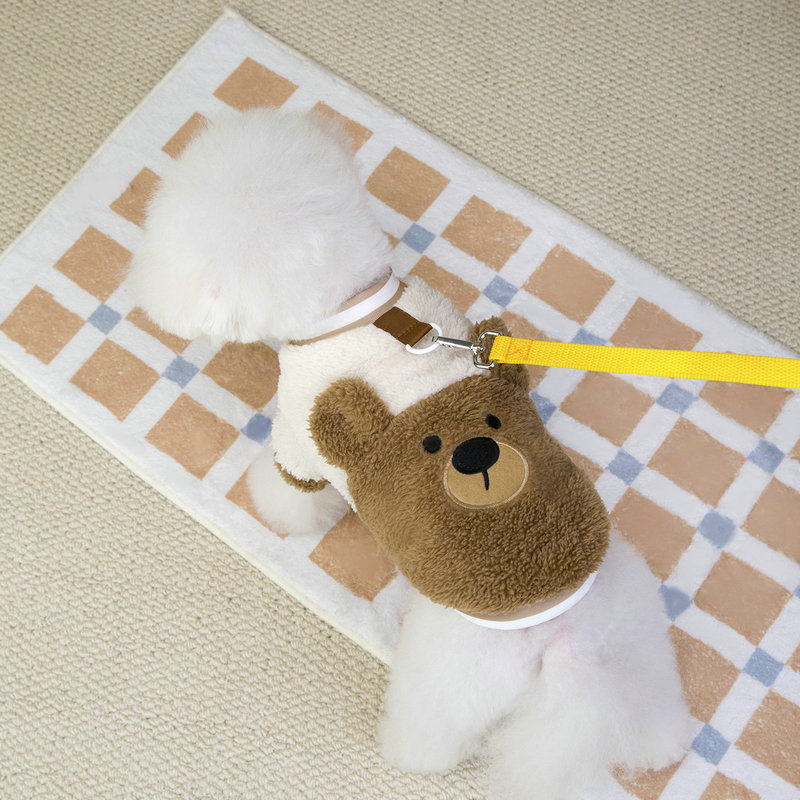 狗狗衣服拉环绒衣秋冬季新款宠物服装猫咪小型犬25抚摸熊绒衣|undefined