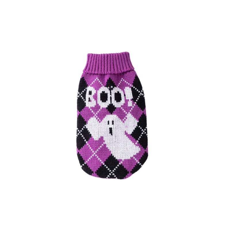 Hundekleidung Herbst und Winter Gestrickter Rollkragenpullover Warme Haustierkleidung Welpenpullover Weihnachten Hundepullover Großhandel