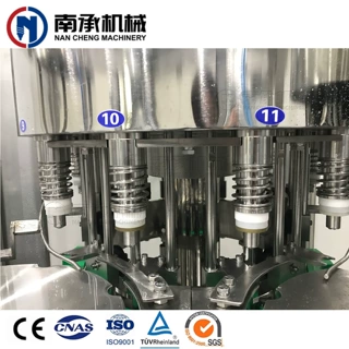 南承机械定制果汁饮料全自动三合一灌装生产线XGF12-12-5