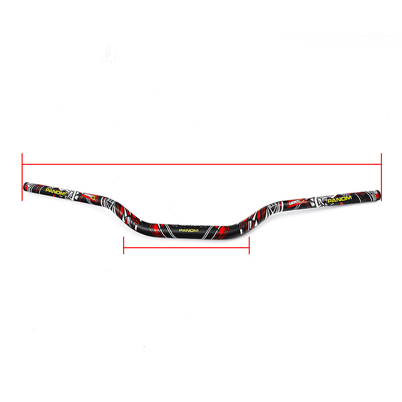 Cross-country motorcycle universal aluminum alloy high-strength handlebar 28MM variable handle faucet direction handle
