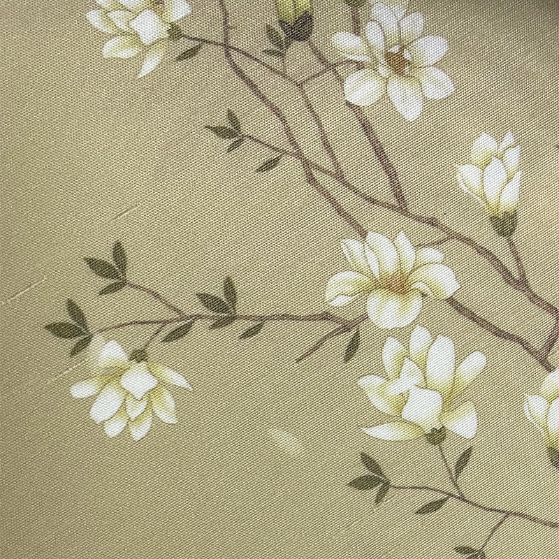 이음매없는 이중 궁전 대나무 실크 천