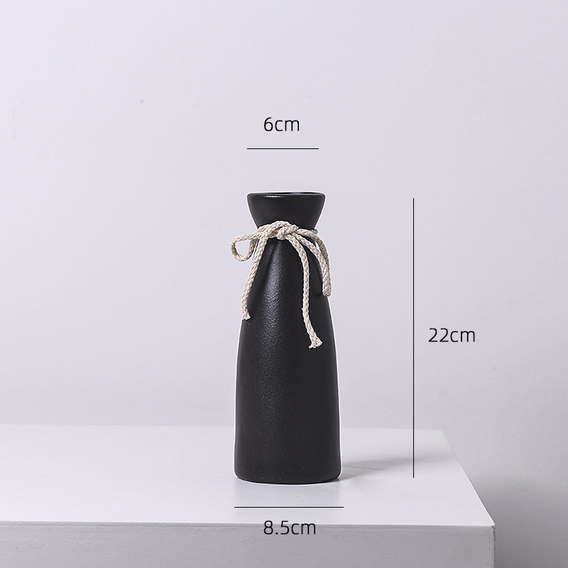 블랙 하이 꽃병