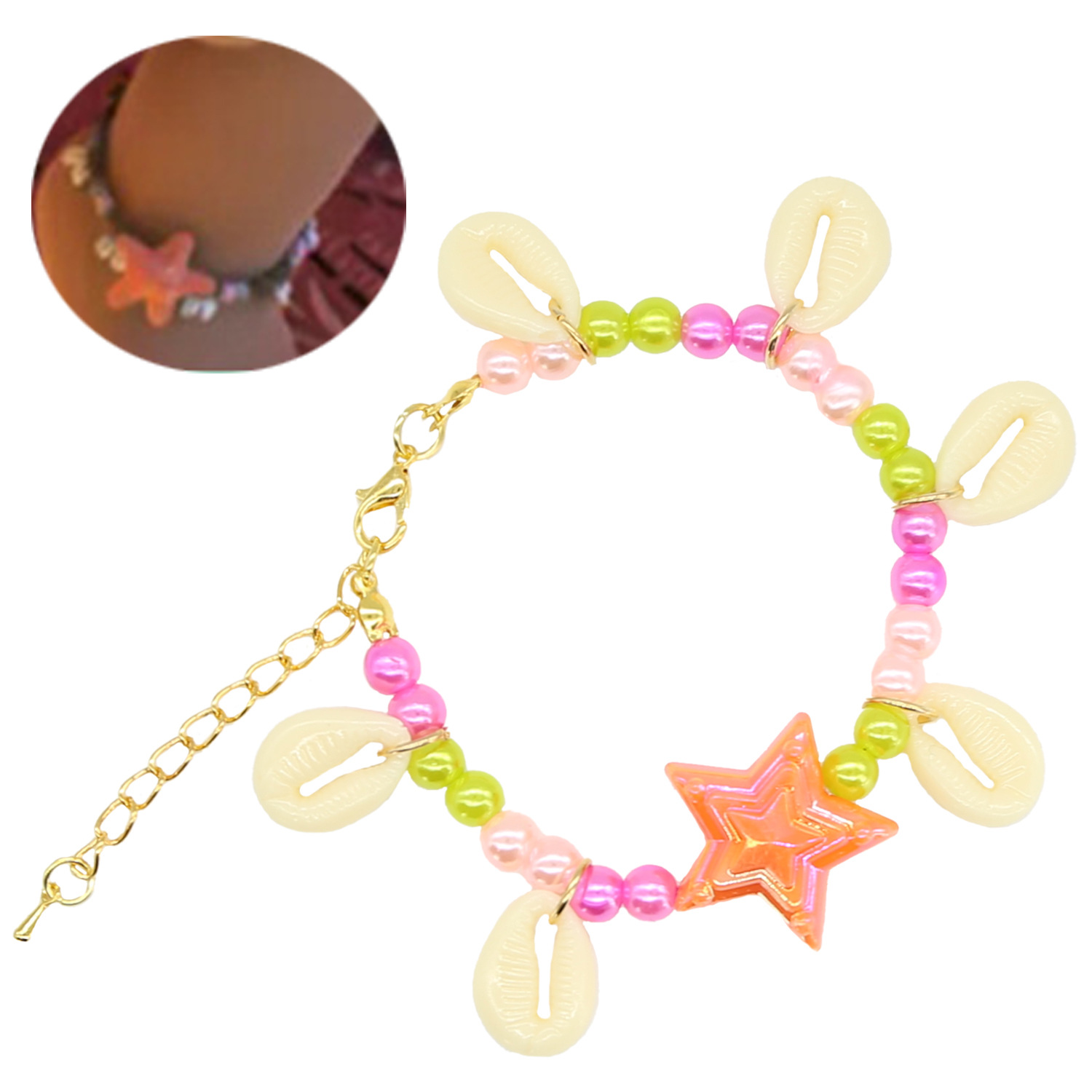 Браслет ST84 со звездой