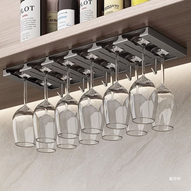 German New Style Wine Glass Rack, Upside-Down Home Use, Light Luxury High-End Goblet Storage Rack, Hanging Wine Cabinet
