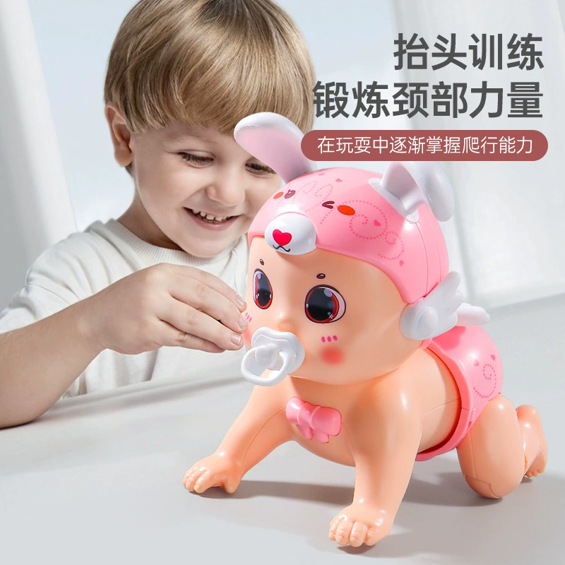 Extra-long toy for baby for crawling, 0-1 years