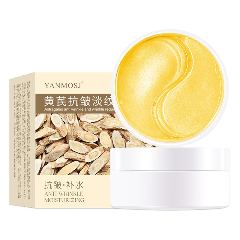 Churan Astragalus Anti-Wrinkle Lightening Eye Mask Hydrating Anti-Wrinkle Care Eye Patch Chinese Packaging Cosmetic Factory Ready Stock