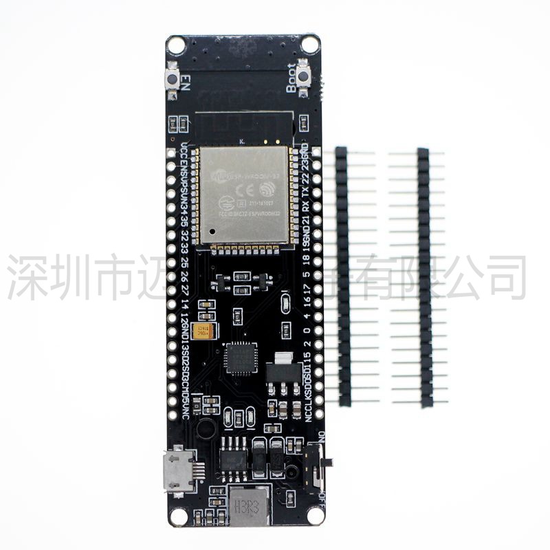 ESP32开发板WiFi和蓝牙带18650电池座学习板评估板工控板