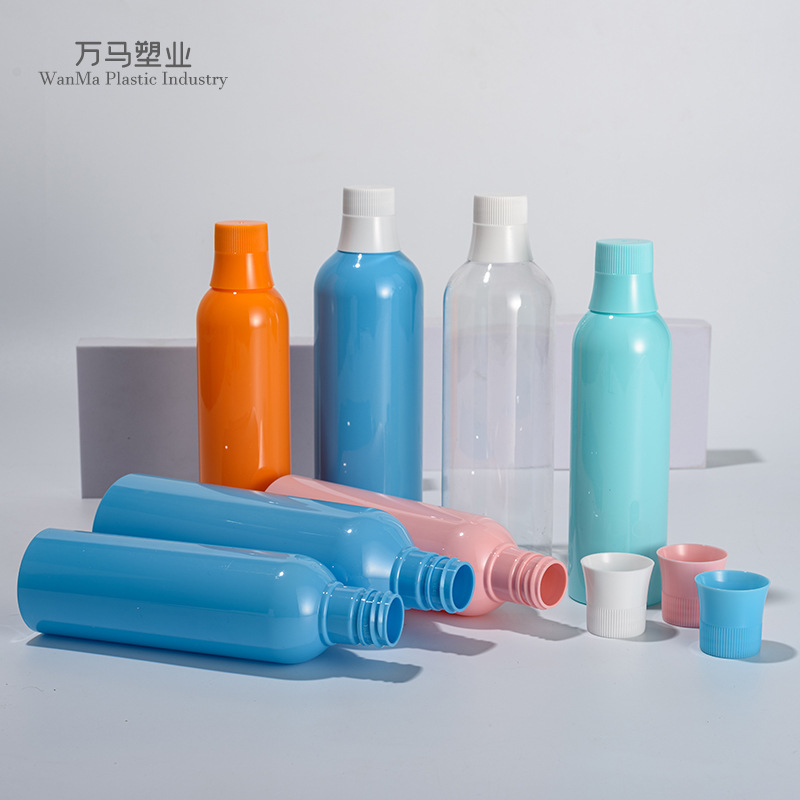 漱口水塑料瓶口腔护理除臭漱口水瓶多容量规格便携分装塑料瓶厂家