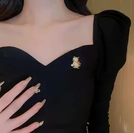 胸针;项链;耳环