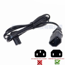 IEC320Ʒ���̓�о�D����β�Դ��C14 2PIN�DC7���^���m�����D�Q��