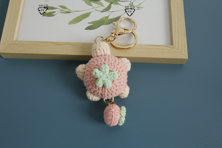 1 Pieza Lindo Tortuga Hilo Colgante De Bolsa Llaveros display picture 5