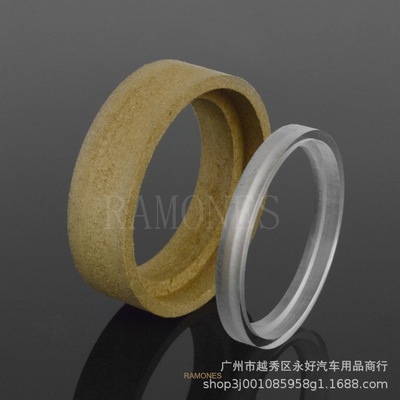 汽车a柱倒模高音中音喇叭垫圈亚克力1.5寸3.5寸4寸三分频支架倒模|ms