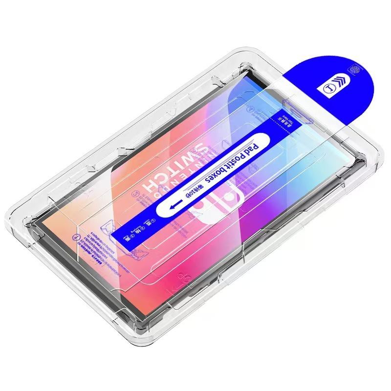 适用于任天堂Switch2代钢化膜无尘仓Switch2屏幕高清保护膜秒贴盒|undefined