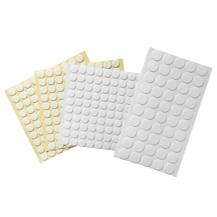 Ronda de acrílico transparente de doble cara Punto de pegamento de resina globo pegamento punto alto adhesivo nano sin costura pegamento redondo al por mayor