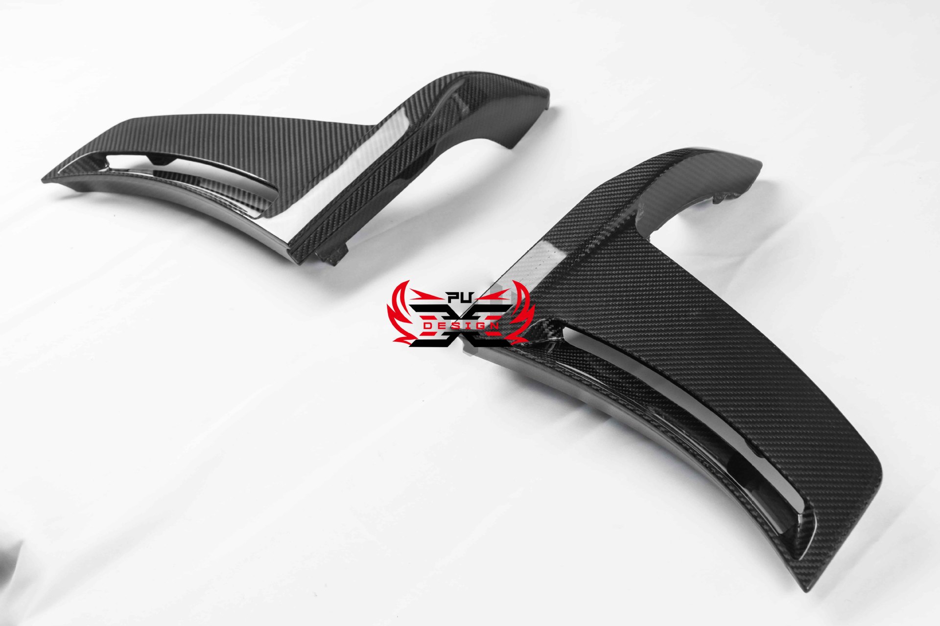 Suitable for Porsche 911 992 GT3RS original dry carbon fiber modification kit, front, middle, rear lip and side skirts
