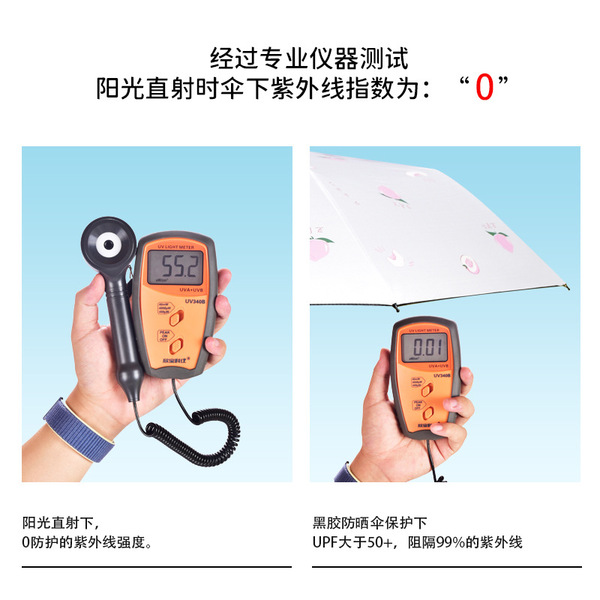 automatic umbrella solar-powered