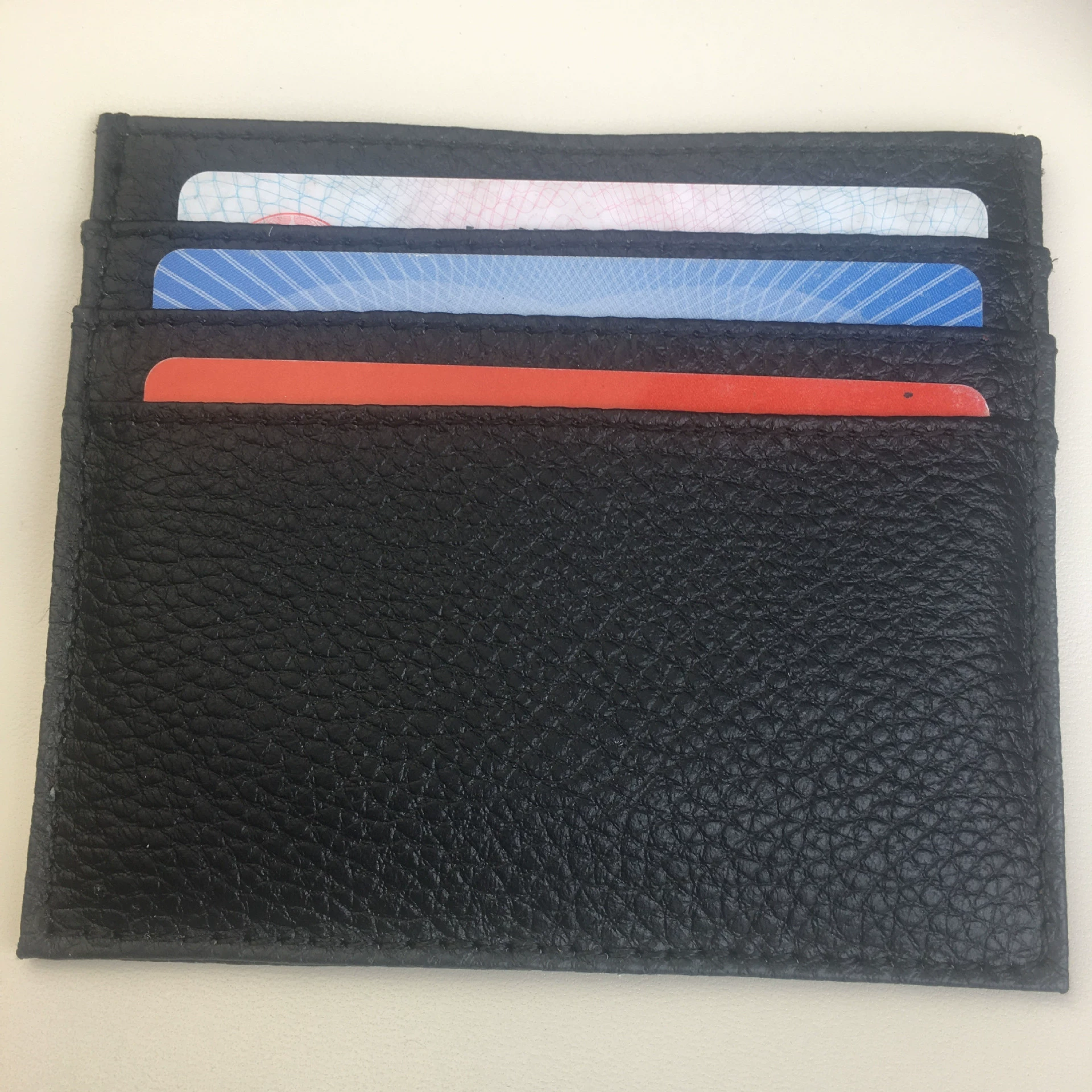 Трансграничный ультратонкий держатель для карт, кошелек для монет, первый слой из воловьей кожи, большой емкости, оригинальный держатель для карт, мужской держатель для карт с несколькими слотами для карт