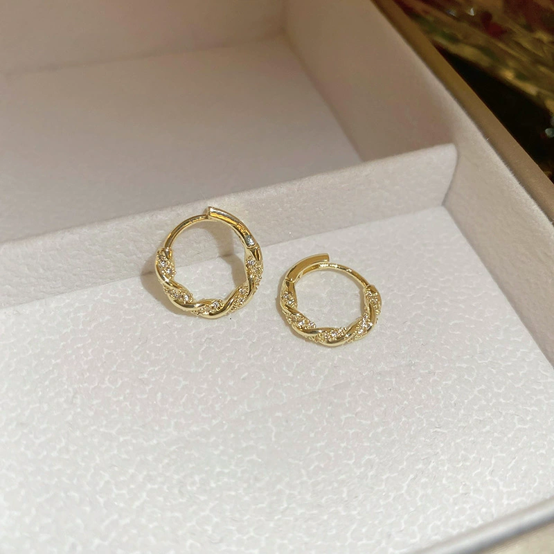 Серебряная игла, цирконы, модные универсальные серьги из жемчуга, стиль высокого качества, стиль «легкая роскошь», оптовая закупка