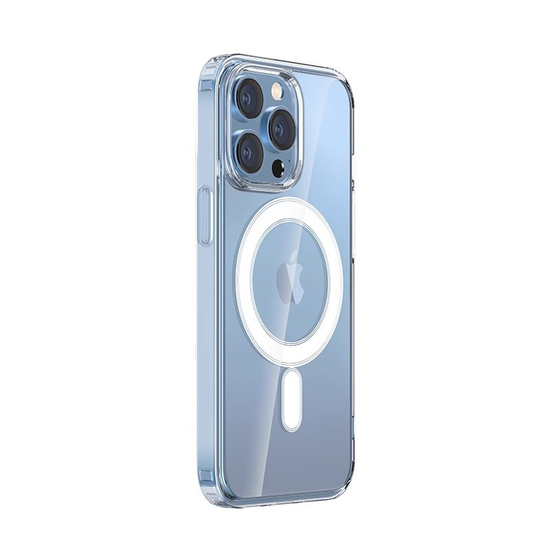 アップル17透明磁気吸引無線大穴iphone16 proamx携帯ケース15/14/12転倒防止保護カバー|undefined