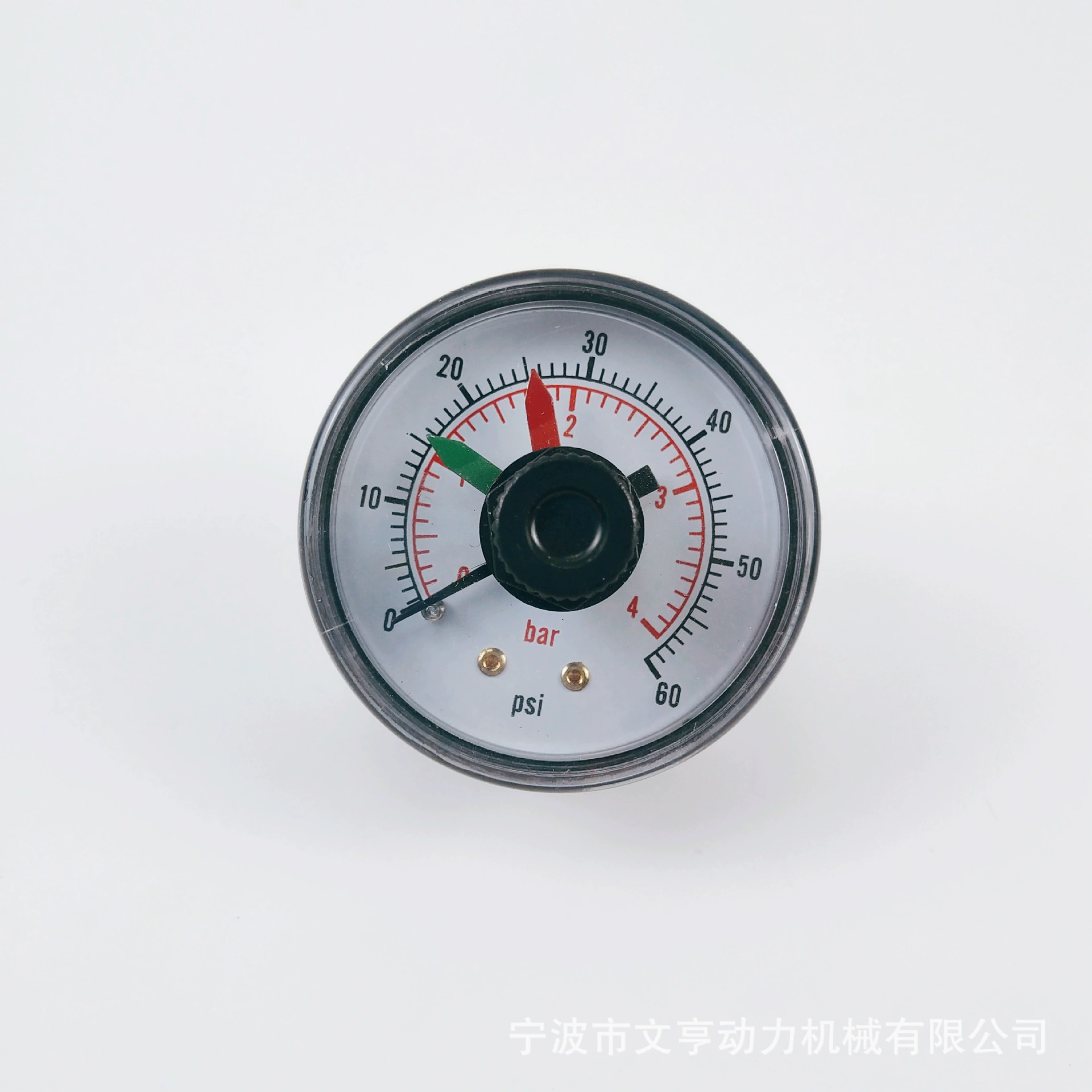 Y50 осевой с двойной указатель вакуумной точности обычный манометр 1,6 класс Вэнь Хэн мощность завода прямой медный разъем