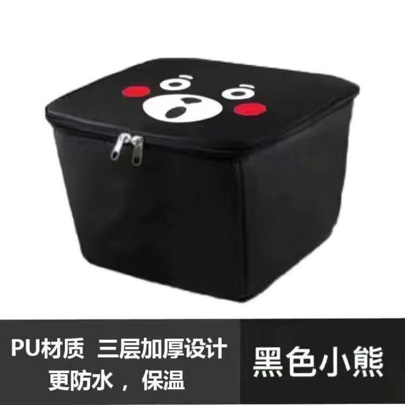 (工厂直销)电动车车筐内胆防水面料防雪通用型带盖批发车筐内胆包|undefined