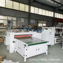 全自动涂胶贴面机 木工贴纸机 瓷砖地板覆膜机 热溶胶刮胶平贴机