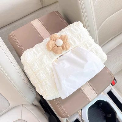 Car tissue box/set | armrest box creative decoration