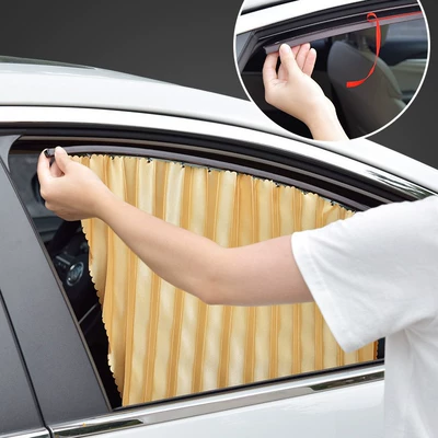 Car curtains, Magnetic Sunshades