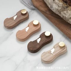 クロスボーダー木製小型パンナイフホームキッチンベーキング生地スナック修復ナイフ折りたたみポータブルナイフ