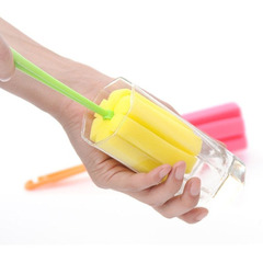 Factory long handle brush sponge cup brush bottle brush cleaning pot brush glass cup thermos cup bottle brush wholesale