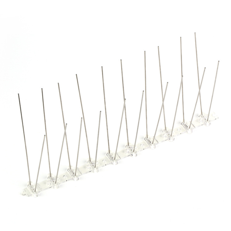 果园驱鸟刺塑料底座防鸟刺