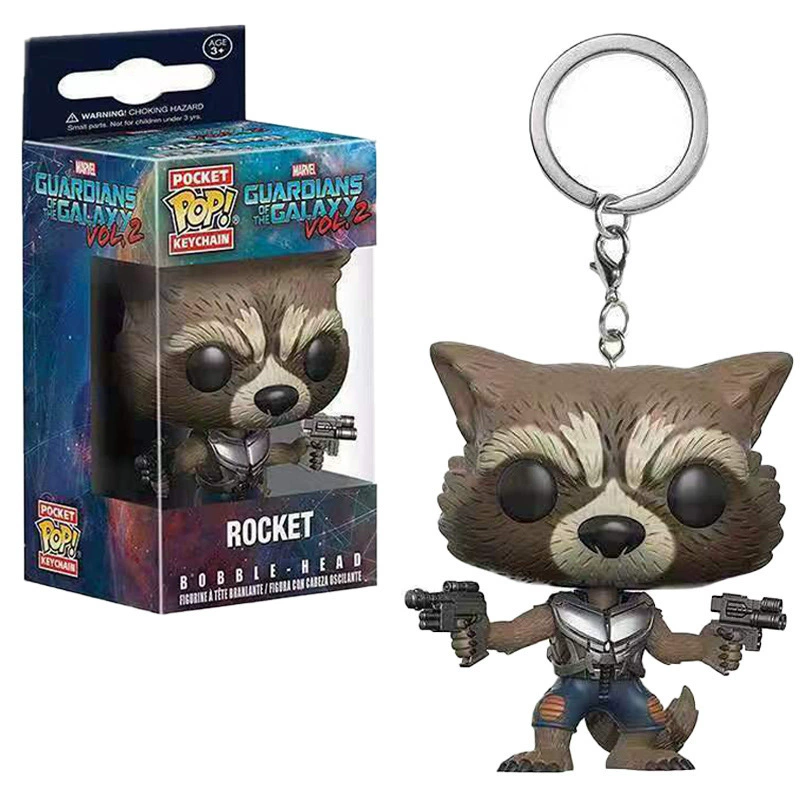 Брелок Pocket Pop! Funko «Galaxy Guardians», 4 дизайна, фигурка ≈4 см, в коробке 5×4×7,5 см